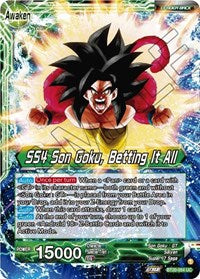 Son Goku SS4 Son Goku Betting It All BT20-054