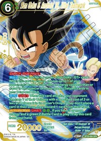 Son Goku and Android 18 Vital Teamwork BT20-064 SPR