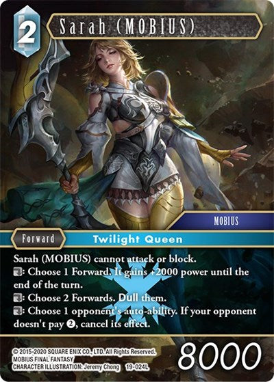 Sarah (MOBIUS) - 19-024L