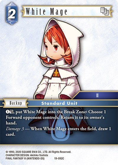 White Mage (19-092C) 19-