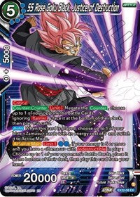 SS Rose Goku Black, Justice of Destruction - EX22-08 - Ultimate Deck 2023