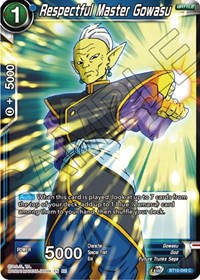 Respectful Master Gowasu (Reprint) - BT10-049 - Ultimate Deck 2023