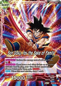 Son Goku // Son Goku, for the Sake of Family BT21-001