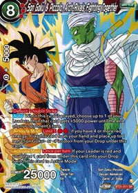 Son Goku & Piccolo, Arch-Rivals Fighting Together BT21-011 SR