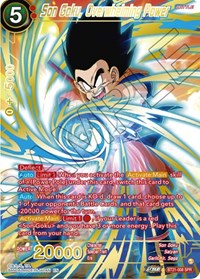 Son Goku, Overwhelming Power (SPR) BT21-008