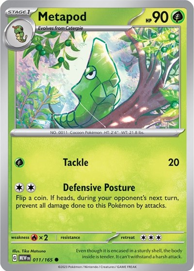 Metapod - 011/165