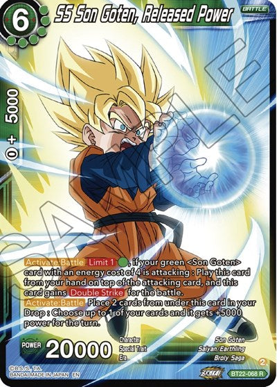 SS Son Goten，释放力量 - BT22-068