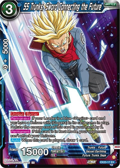 SS Trunks, Sword Connecting the Future - EX23-17