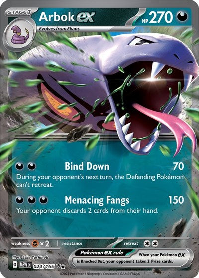 Arbok ex - 024/165