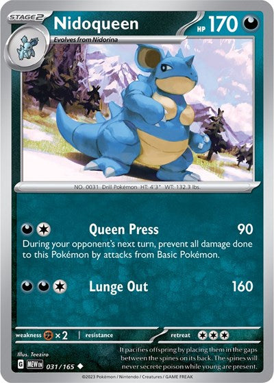 Nidoqueen - 031/165