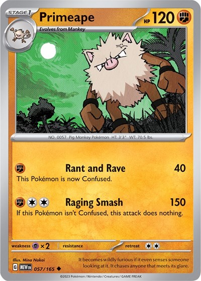 Primeape - 057/165