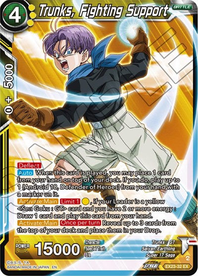 Trunks, Fighting Support - EX23-32