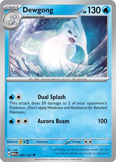 Dewgong - 087/165