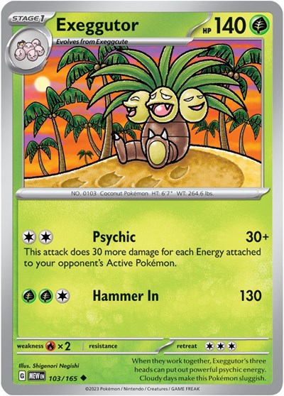 Exeggutor - 103/165