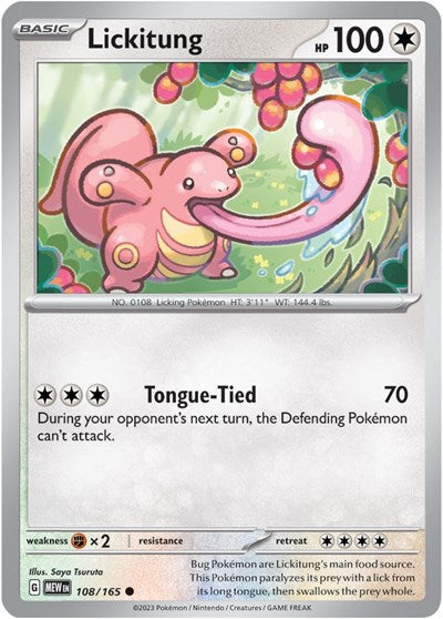 Lickitung - 108/165