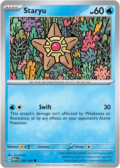 Staryu - 120/165