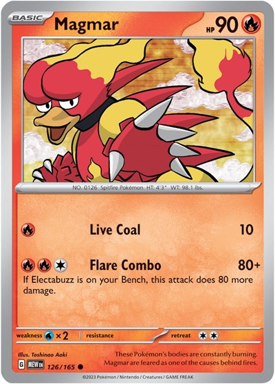 Magmar - 126/165