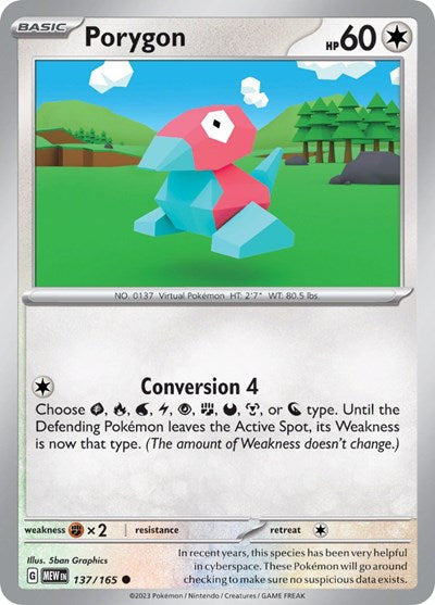 Porygon - 137/165