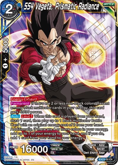 SS4 Vegeta, Prismatic Radiance - EX23-50