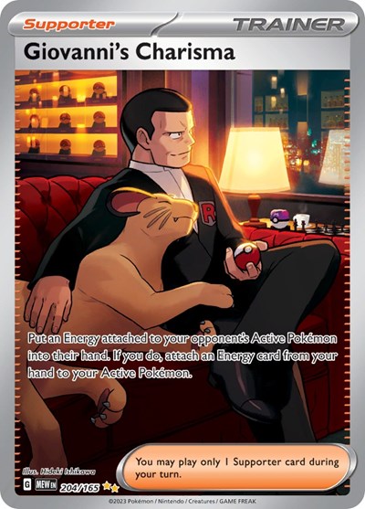 Giovanni's Charisma - 204/165