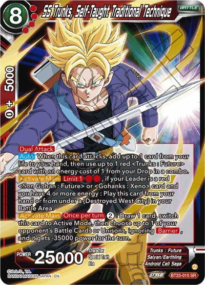 SS Trunks, Self-Taught Traditional Technique BT23-015 SR