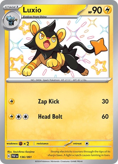 Luxio - 136/091