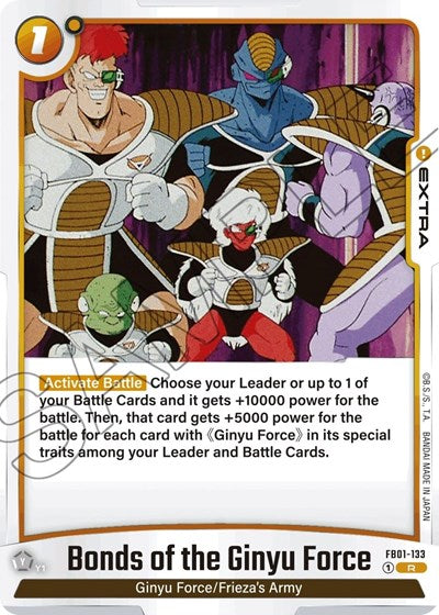 Bonds of the Ginyu Force - FB01-133