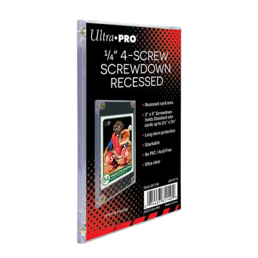 Ultra PRO - 1/4" Screwdown Recessed Holder