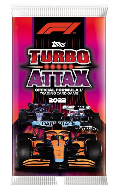TURBO ATTAX Formula 1 2022 Trading Card Booster Pack