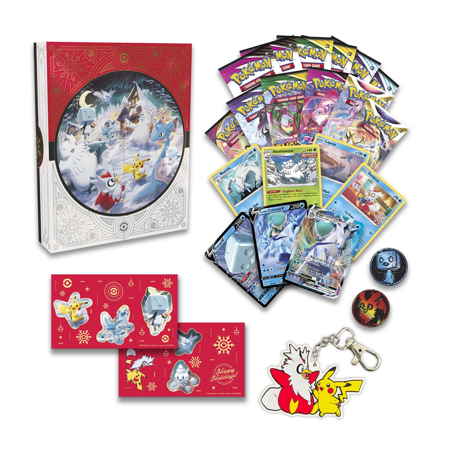 Pokemon TCG Holiday Calendar Box Card Masters pokemon-tcg-holiday-calendar-box-card-masters