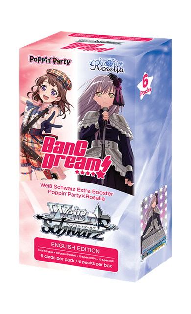 [Weiss Schwarz] Extra Booster Poppin’Party×Roselia