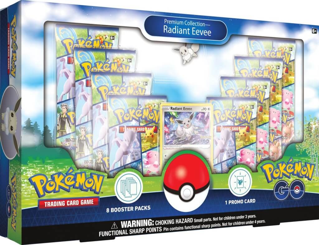 PRE ORDER - POKÉMON TCG Pokémon GO Premium Collection Radiant Eevee