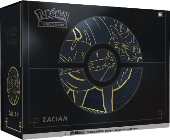 Pokemon TCG Elite Trainer Box Plus-Zacian 或 Zamazenta 