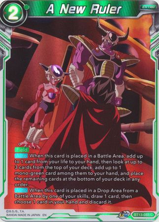 A New Ruler - BT13-085 - Card Masters