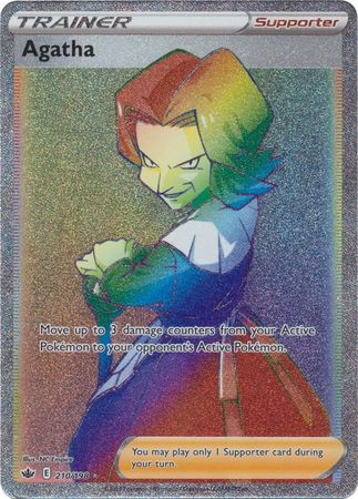 Agatha - 210/198 - Hyper Rare - Card Masters