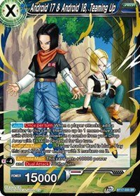 Android 17 and Android 18 Teaming Up BT17-033 SR - Card Masters