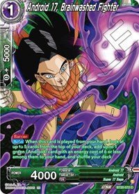 Android 17 Brainwashed Fighter Silver Foil - Card Masters