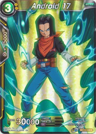 Android 17 - BT13-108 - Card Masters