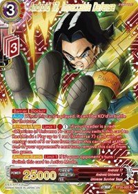 Android 17 Impeccable Defense Gold Stamped - Card Masters