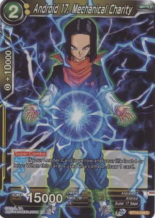 Android 17, Mechanical Charity - BT14-108 - Card Masters