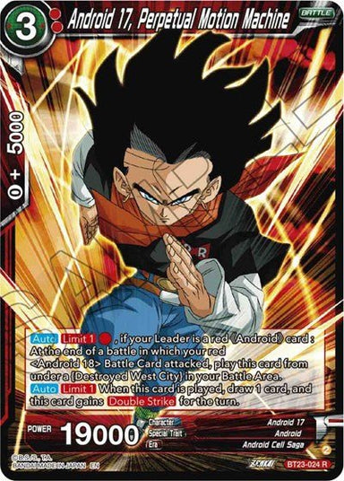 Android 17, Perpetual Motion Machine BT23-024 - Card Masters