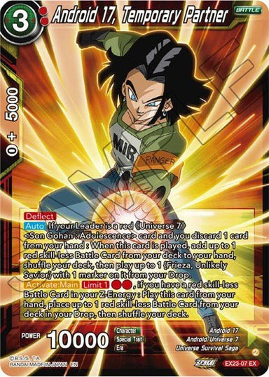 Android 17, Temporary Partner - EX23-07 - Card Masters