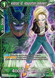 Android 18, Absorption Imminent (SILVER FOIL) - EX20-05- Ultimate Deck 2022 - Card Masters