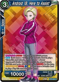 Android 18, Here to Assist - BT19-062 - Card Masters