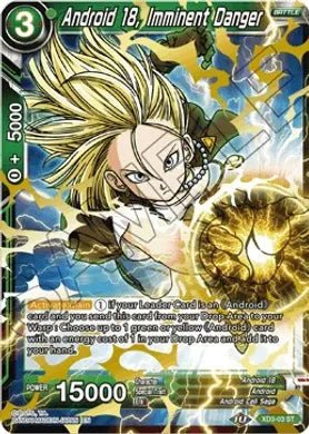 Android 18, Imminent Danger XD3-03 - Card Masters