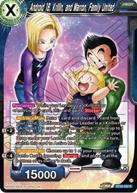 Android 18 Krillin and Maron Family United BT20-030 - Card Masters