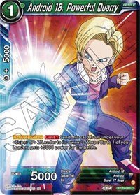 Android 18 Powerful Quarry BT20-080 - Card Masters