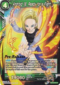 Android 18, Ready for a Fight - PRE RELEASE - BT14-070 - Card Masters