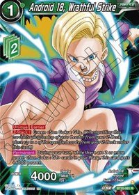Android 18 Wrathful Strike BT20-061 - Card Masters