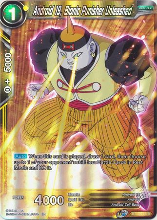 Android 19, Bionic Punisher Unleashed - BT13-114 R - Card Masters
